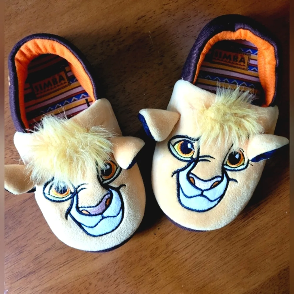 Disney The Lion King Simba Toddler Slippers 11-12